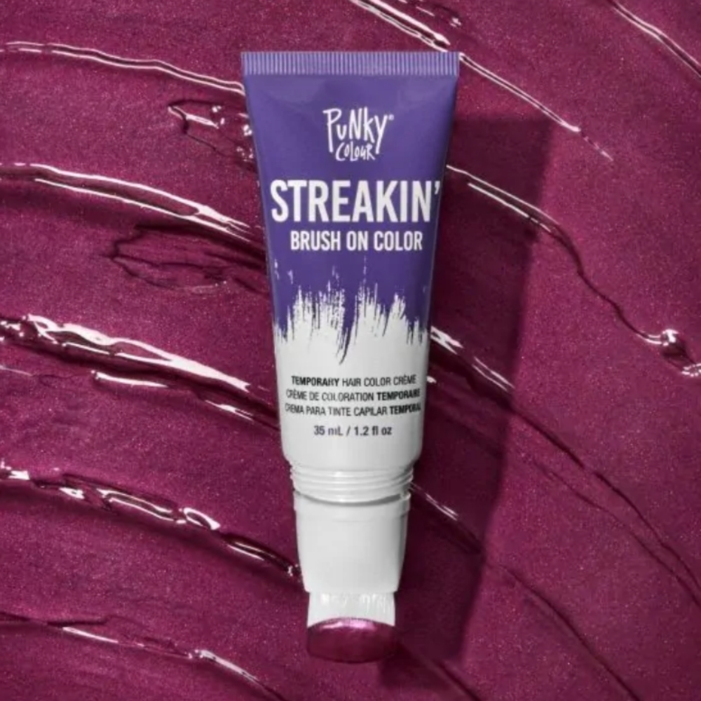 ORCHID Streakin' Brush On Temporary Hair Color Punky Colour Halloween Barbie